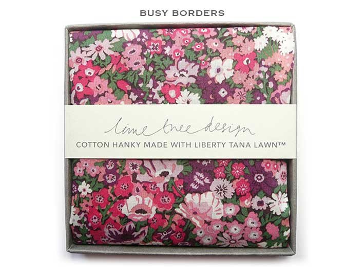 Liberty Handkerchiefs - Singles - Pinks