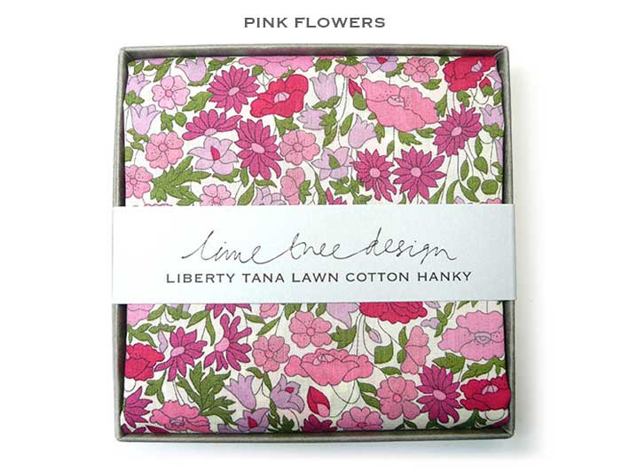 Liberty Handkerchiefs - Singles - Pinks