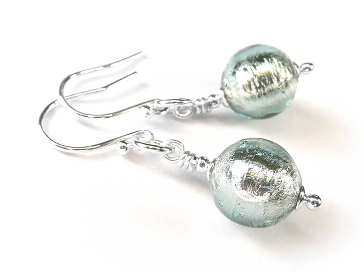 Murano Glass Earrings - Italian Crafted – Indigo Silver