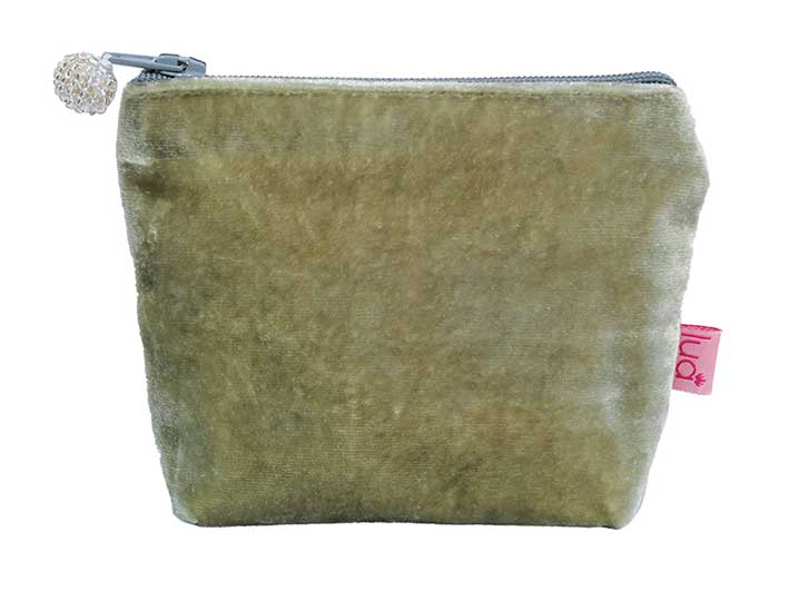 Velvet Purse - Dulcet Green Small