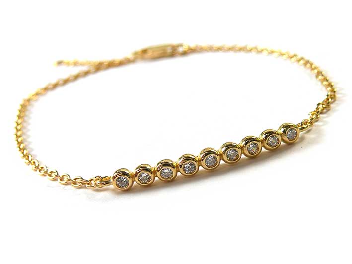 Silver Bracelet - Dainty Sparkle