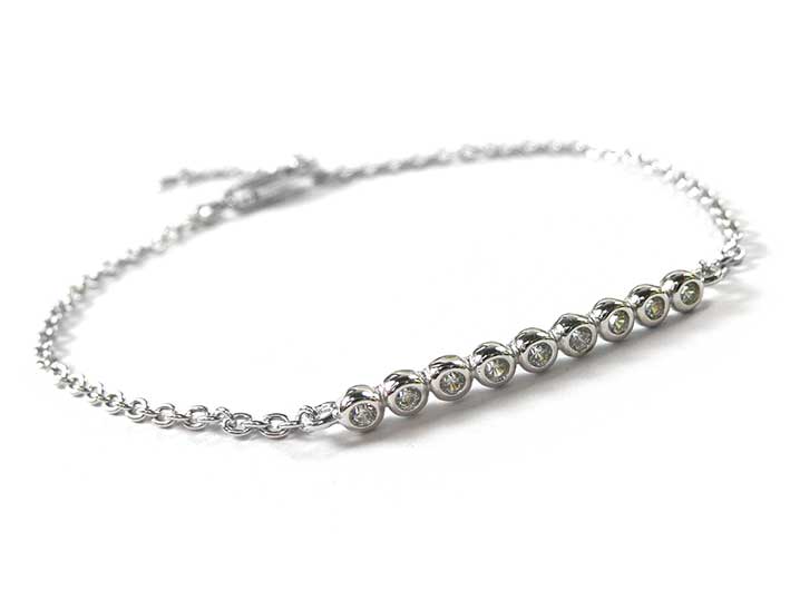 Silver Bracelet - Dainty Sparkle