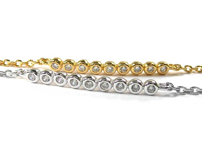 Silver Bracelet - Dainty Sparkle