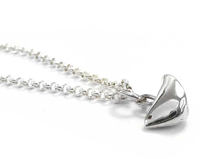 Silver Pendant - Baby Bird