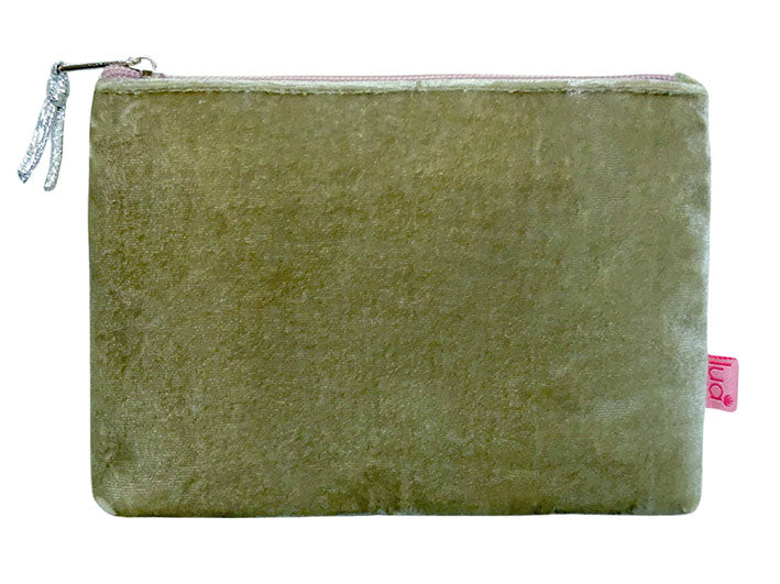 Velvet Purse - Fennel Green Medium