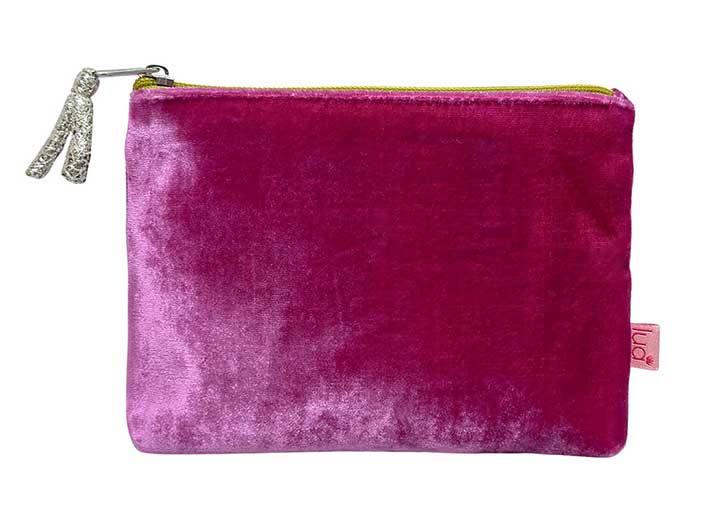 Velvet Purse - Pink Medium